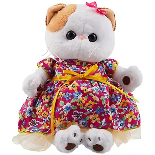 Игрушка мягкая Budi Basa, Ли-Ли в платье с цветочным принтом (24 см) (LK24-055) 2842584
