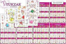 Набор для творчества, TUKZAR, Наклейки-стразы, в ассортименте