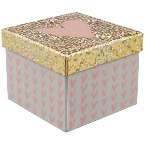 Подарочная коробка «Розововое сердце», маленькая