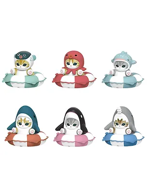 Коллекционная фигурка Mofusand Swimming Ring Series 1 штука  blind box MF-250620 3161782