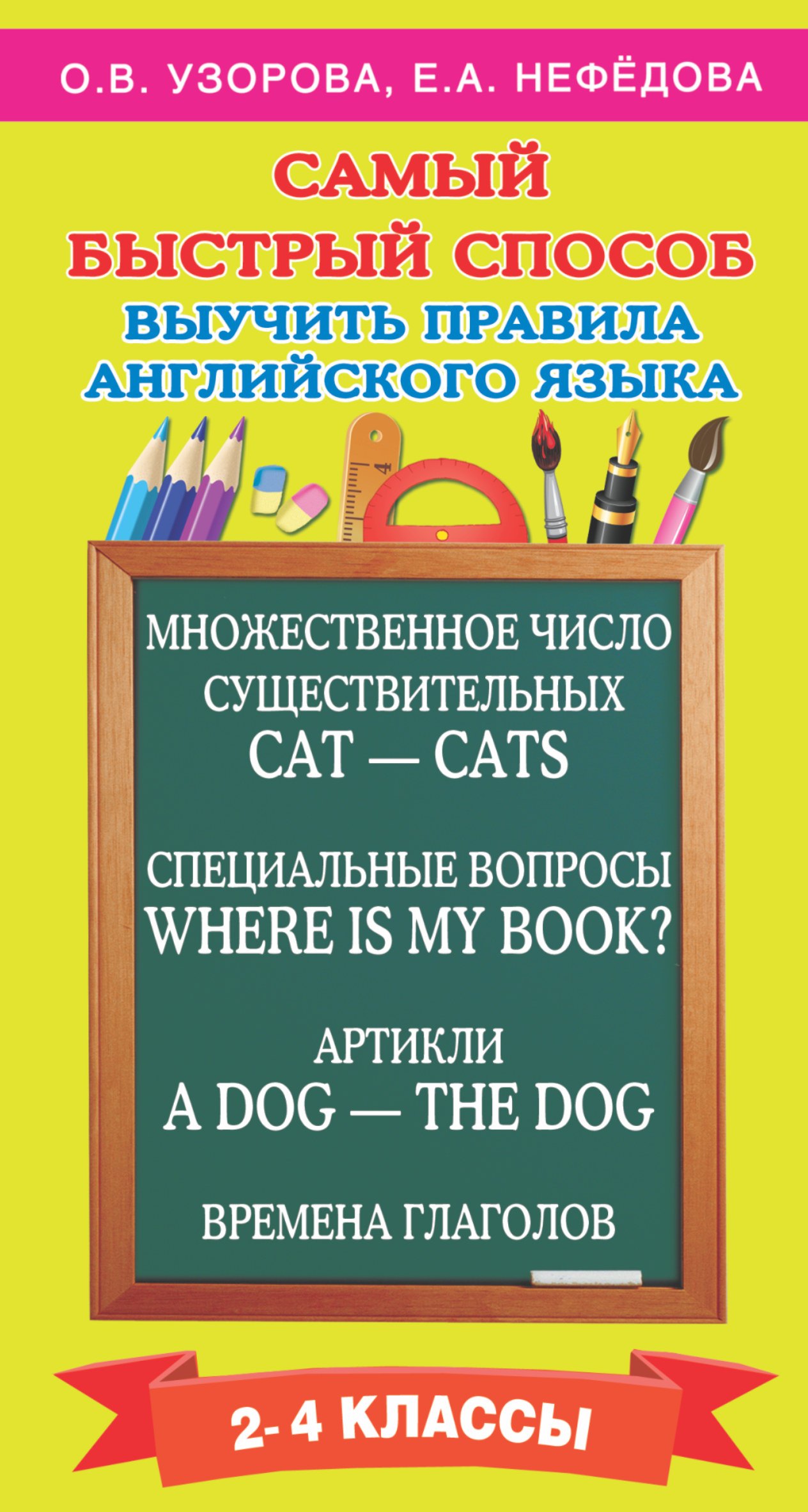 

Самый быстрый способ выучить правила английского языка. 2-4 классы