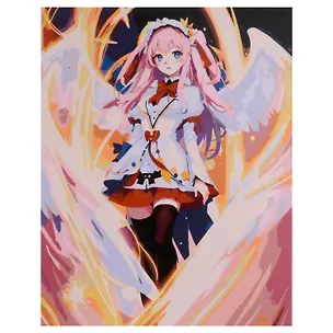 Холст с красками по номерам "Ангельская магия", 40 х 50 см 3011782