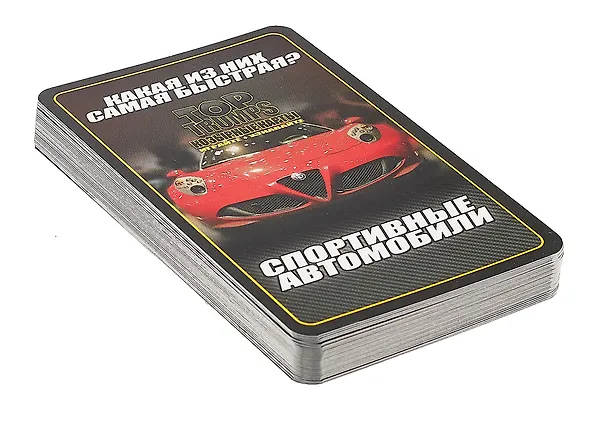 Настольная карточная игра, Winning Moves, серии Топ Трампс Спортивные автомобили 329272 — 3
