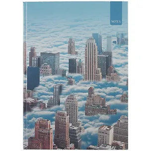 Книга для записей А4 100л кл. "Мегаполис" 7БЦ, глянц.ламинация 262009