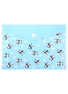 Папка-конверт А5 на кнопке "Панды"