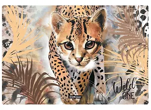Покрытие на стол А3 "Wild Cat", пластик, ErichKrause  2928581