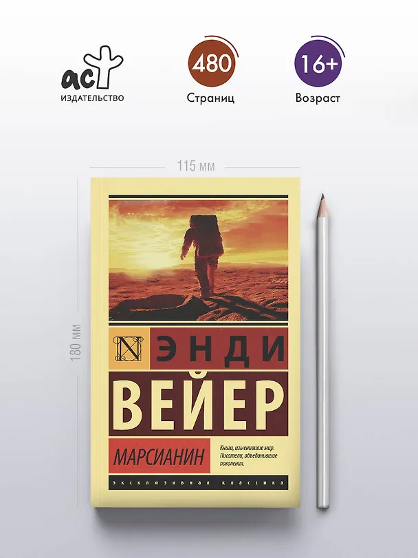 Книга Марсианин (Энди Вейер) — 6