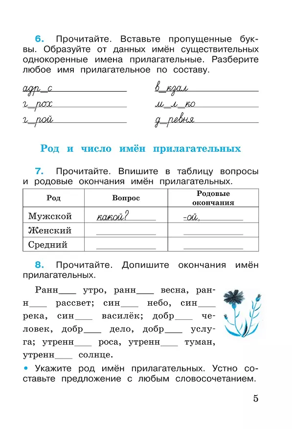 Книга Русский язык. 4 класс. Рабочая тетрадь. В 2-х частях. Часть 2 (Валентина Канакина) — 5