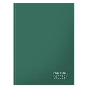 Книга для записей А5+ 96л кл. "Moss" интеграл.перепл., матов.ламин., выб.лак. 3124881