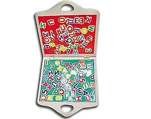 Рыжий кот Деревянные пазлы 30*30см "Набор Алфавит и цифры" П-9673 312755