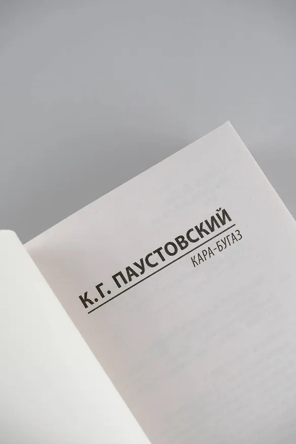 Книга Кара-Бугаз (Константин Паустовский) — 8