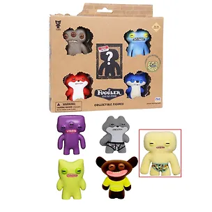 Набор коллекционных фигурок Fugglers Трехглазый пришелец, Усталый волк, Кислючка, Обезьянка, Монстр-качок (5шт) (FG2040G) 3133906