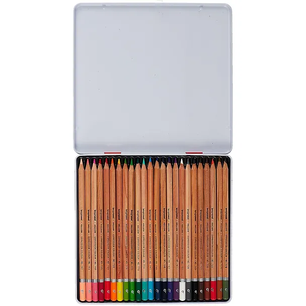 Карандаши цветные 24цв "Expression Colour" металл.кор. 258740 — 2