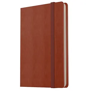 Записная книжка А7 80л лин. "Joy Book. Имбирный пряник" иск.кожа, тонир.блок, скругл.углы, ляссе, резинка, карман на задн.форзаце 3126018
