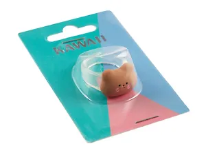 Колечко Медвежонок (ПВХ) (Размер 17)