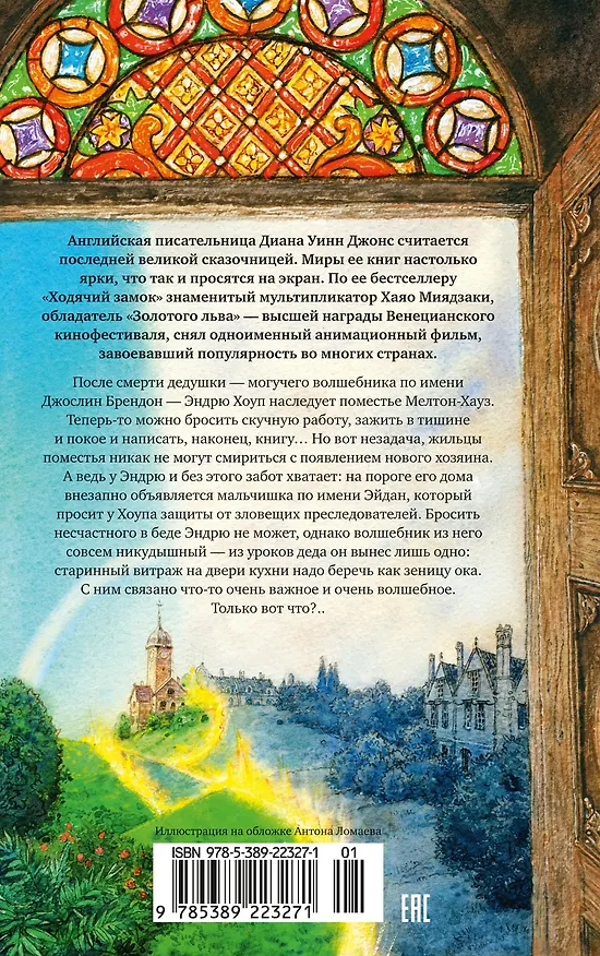 Книга Волшебный витраж (Диана Джонс) — 2