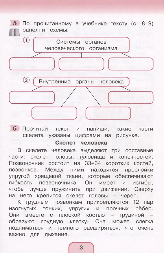 Книга Окружающий мир. Рабочая тетрадь. 3 класс. В двух частях. Часть 2 (Ольга Поглазова, Виктор Шилин) — 3