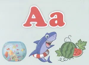 Русский алфавит. Тематические карточки