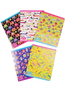 Тетрадь в клетку Альт, "Веселый праздник", 48 листов, в ассортименте