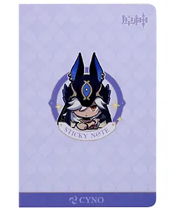 Блоки для записей, 4 штуки "Chibi Expression Cyno" диспенсер-книжка