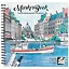 Скетчбук 195*195 40л для маркеров "Лодка"  110г/м2, тв.обложка, гребень — 258295 — 1