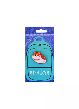 Значок Pin Joy Сиба-ину Супергерой (металл) (12-08599-918) — 2856703 — 1