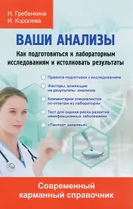 Ваши анализы. Как подготовиться к лабораторным исследованиям и истолковать результаты.