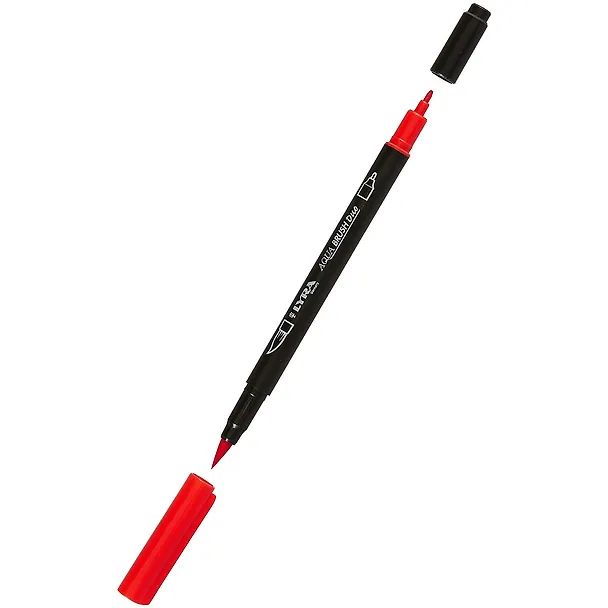 Фломастер Aqua Brush Duo. 2мм. Красная герань 245775 — 2