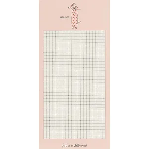 Блок для записи 70*145мм 60л "Long cat" прокл., ассорти