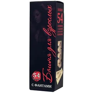 Настольная игра, ТД Бэмби, Башня с заданиями для взрослых