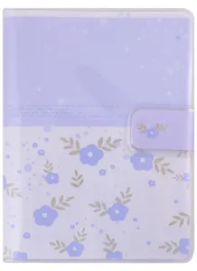 Записная книжка А6 80л лин. "Provence" ПВХ-обл., кнопка