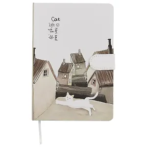 Блокнот «Cat life», 256 стр, 13 х 19 см