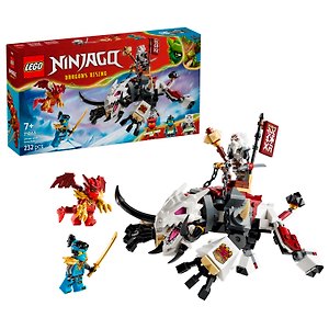 71863 Конструктор детский LEGO Ninjago Зилвар и Гримтак, 232 деталей, возраст 7+