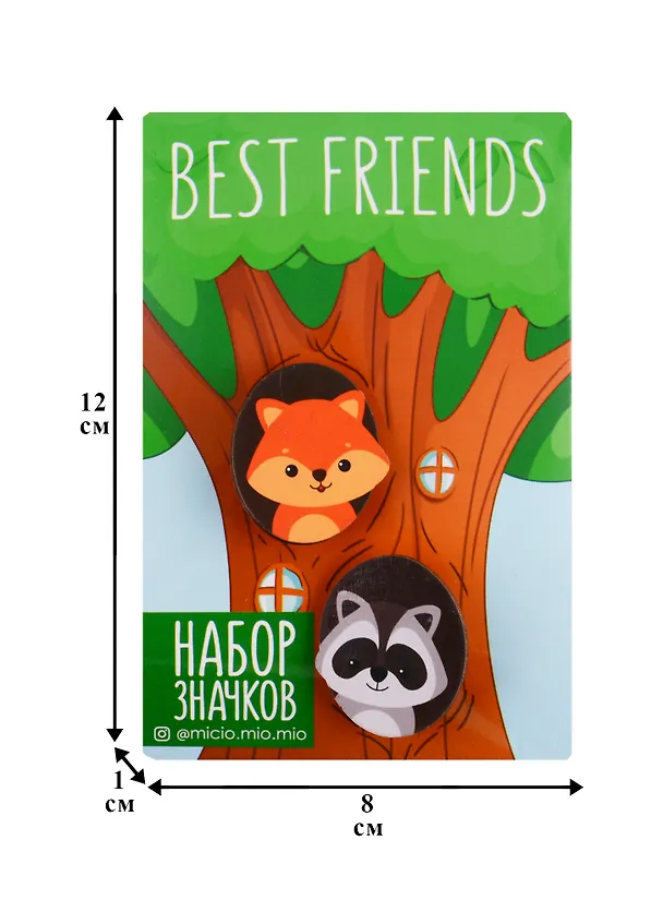 Значок на подложке Best friends 2724337 — 2
