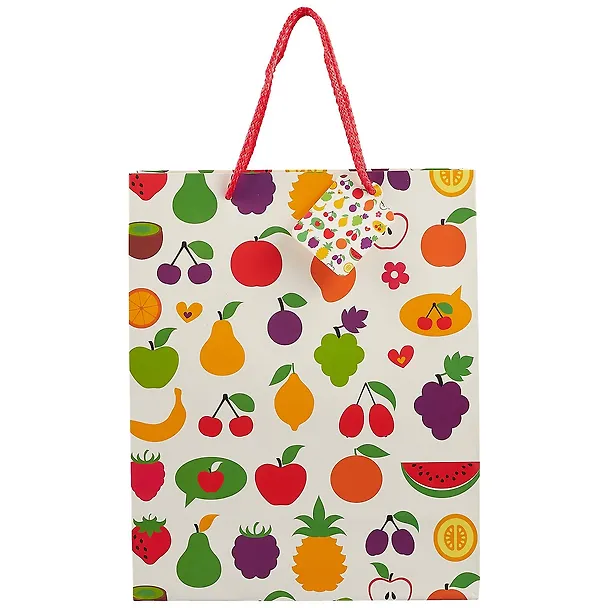 Подарочный пакет «Happy fruties», А4 243433 — 2