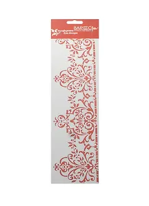 Трафарет пластик многоразовый Бордюр Классический 2 (АН3835000) (Б-026) (10х32 см) (упаковка)