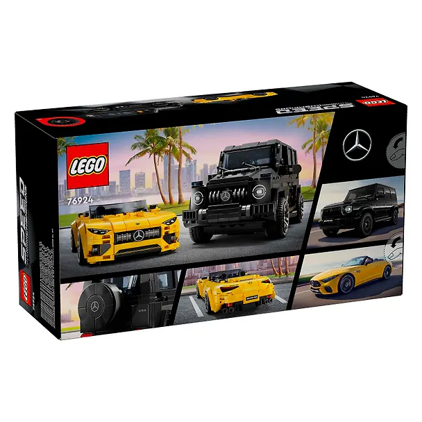 LEGO Speed Champions: Mercedes-AMG G 63 и Mercedes-AMG SL 63, 808 деталей (76924) 3139760 — 7