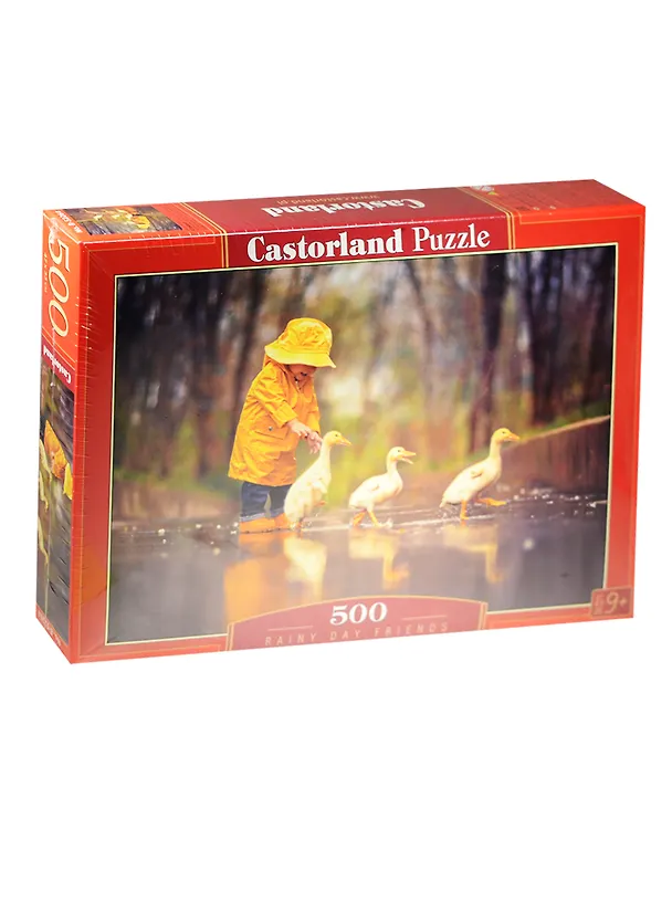 Пазл Castorland Друзья под дождем 500 эл. B-52264 2528683 — 1