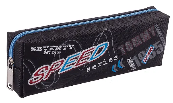 Пенал-косметичка 1 отделение "Speed/Sport" в ассортименте, Black Ant 238330 — 1