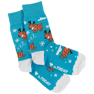 Дизайнерские носки St.Friday Socks, размер 38-41,  бирюза B477-3