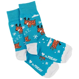 Дизайнерские носки St.Friday Socks, размер 38-41,  бирюза B477-3 2700596