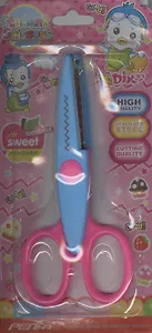 Ножницы рельефные (632352) (64А-29321) (13см) (блистер)