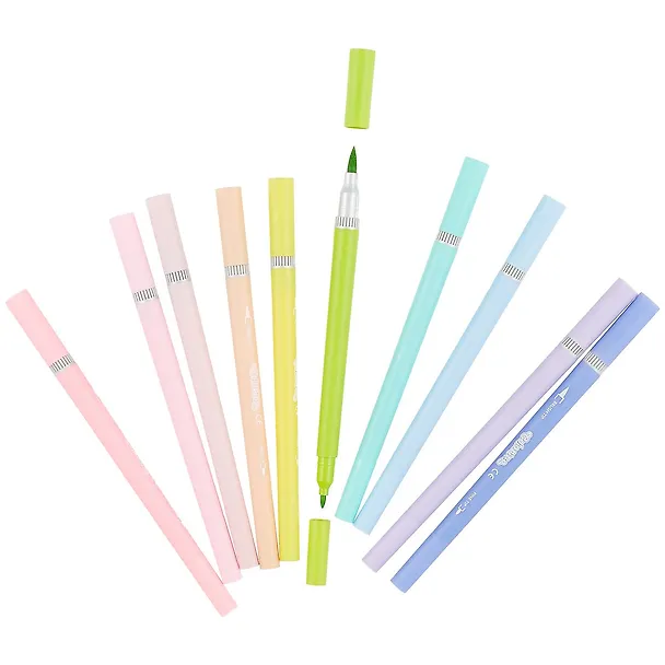 Фломастеры «Pastel» Colorino, 10 цветов, двусторонние 258603 — 2