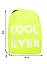 Рюкзак Cool ever желтый, 39*28*10, светоотраж. — 253955 — 2