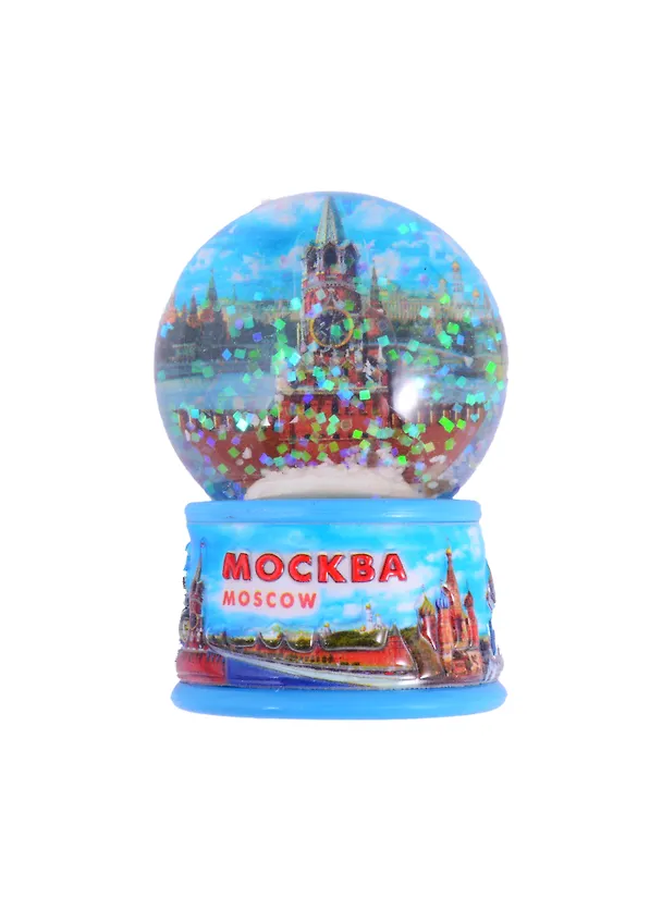 Шар пластиковый Москва Спасская башня 45мм (095-45-21) 2858813 — 1