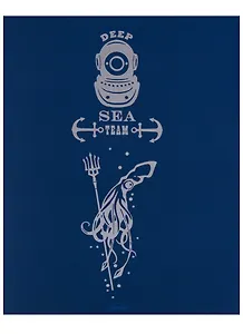 Тетрадь в клетку Hatber, Sea, 96 листов, в ассортименте