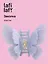 Заколка-крабик Бабочка перламутр голубая (пластик) (6см) (12-253004-С6) (Lafilaf) — 3104653 — 1
