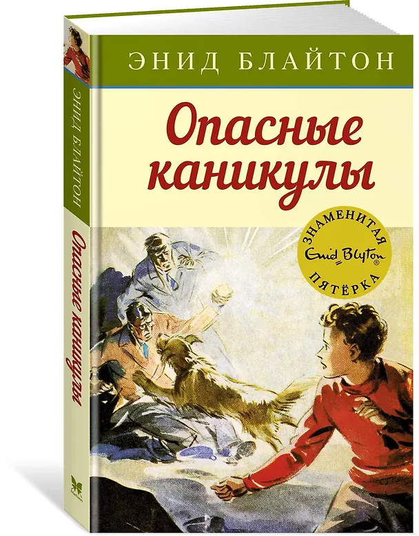 Книга Опасные каникулы (Энид Блайтон) — 2