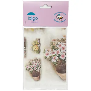 IDIGO декупажная карта 32*45 цветочная симфония d03