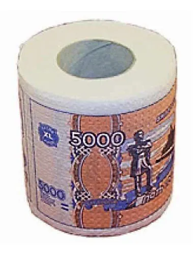 Туалетная бумага Филькина грамота "5000 рублей" 316375 — 1
